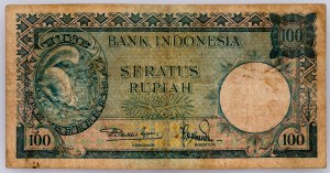 Indonesia, 100 Rupiah 1957