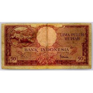 Indonesia, 50 Rupiah 1957