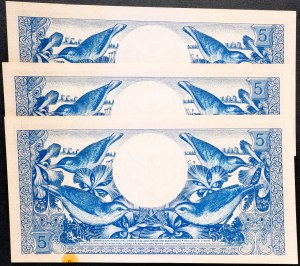 Indonésie, 5 Rupiah 1959