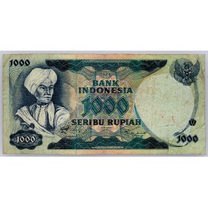 Indonésie, 1000 rupií 1975