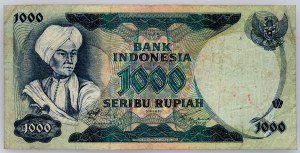 Indonesia, 1000 rupie 1975