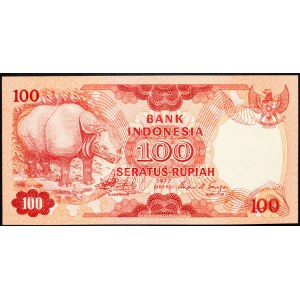 Indonesia, 100 Rupiah 1977