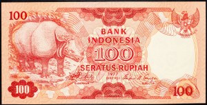 Indonezja, 100 rupii 1977