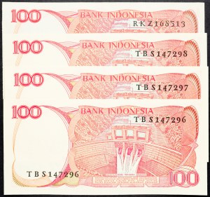 Indonesia, 100 rupie 1984
