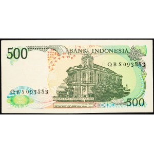 Indonezja, 500 rupii 1988