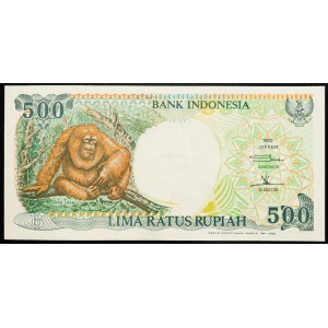 Indonesia, 500 Rupiah 1992