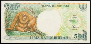 Indonezja, 500 rupii 1992