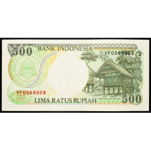 Indonesia, 500 Rupiah 1992