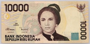 Indonésie, 10000 rupií 1998