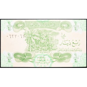 Iraq, 1/4 Dinar 1979