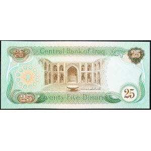 Irak, 25 Dinar 1982