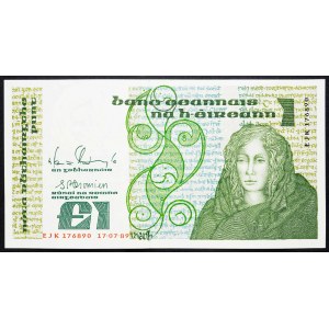 Ireland, 1 Pound 1989