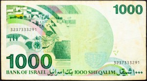 Izrael, 1000 šekalim 1983