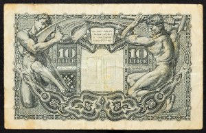 Italien, 10 Lire 1944