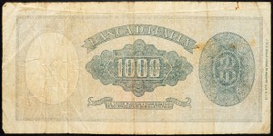 Itálie, 1000 lir 1947