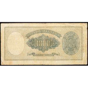 Italy, 1000 Lire 1947