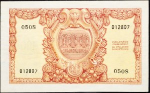 Italy, 100 Lire 1951