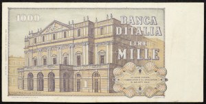 Itálie, 1000 lir 1973