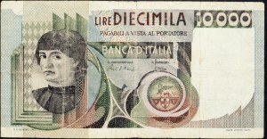 Italie, 10000 Lire 1976