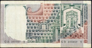 Taliansko, 10000 Lire 1976