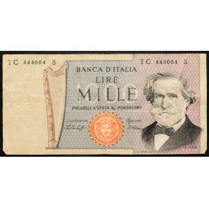 Italy, 1000 Lire 1977