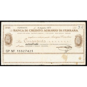Italy, 50 Lire 1977