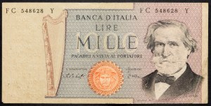 Italy, 1000 Lire 1977