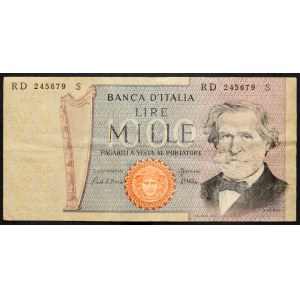 Italy, 1000 Lire 1981
