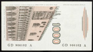 Italia, 1000 Lire 1982