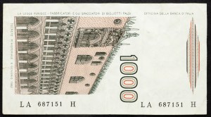 Italy, 1000 Lire 1982