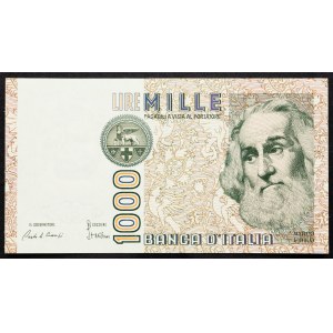 Italy, 1000 Lire 1982