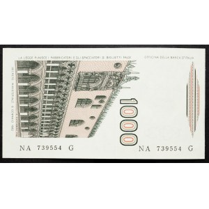 Italy, 1000 Lire 1982