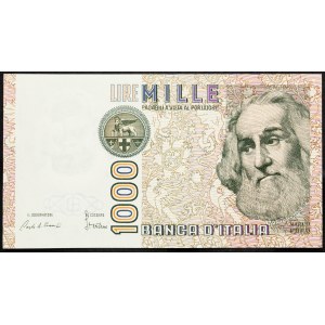 Italy, 1000 Lire 1982