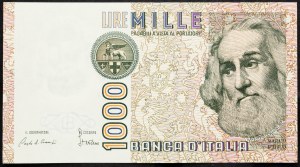 Italie, 1000 Lire 1982