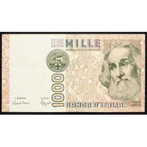 Italy, 1000 Lire 1982
