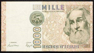 Italie, 1000 Lire 1982