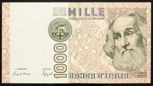 Italy, 1000 Lire 1982