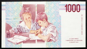 Italie, 1000 Lire 1990