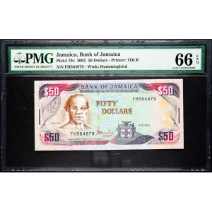 Jamajka, 50 dolarów 2002
