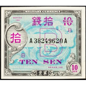 Japan, 10 Sen 1945