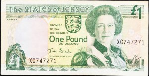 Jersey, 1 sterlina 2000