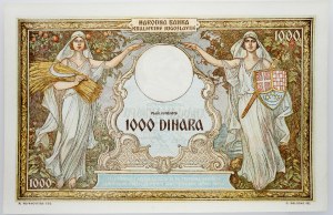 Jugoslavia, 1000 Dinara 1931