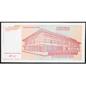 Jugoslavia, 500000000000 Dinara 1993