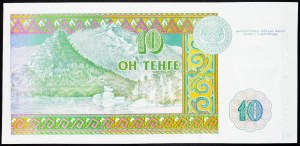 Kazachstán, 10 tenge 1993