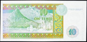 Kazachstán, 10 tenge 1993