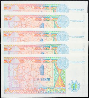 Kazachstán, 1 tenge 1993