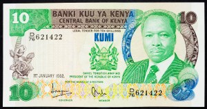 Kenia, 10 Kumi 1982