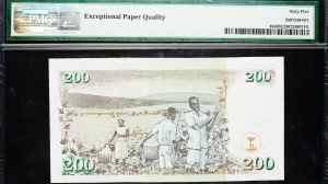 Keňa, 200 šilingov 2010