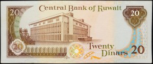 Koweït, 20 dinars 1986-1992