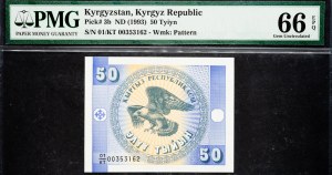 Kyrgyzstan, 50 Tyiyn 1993